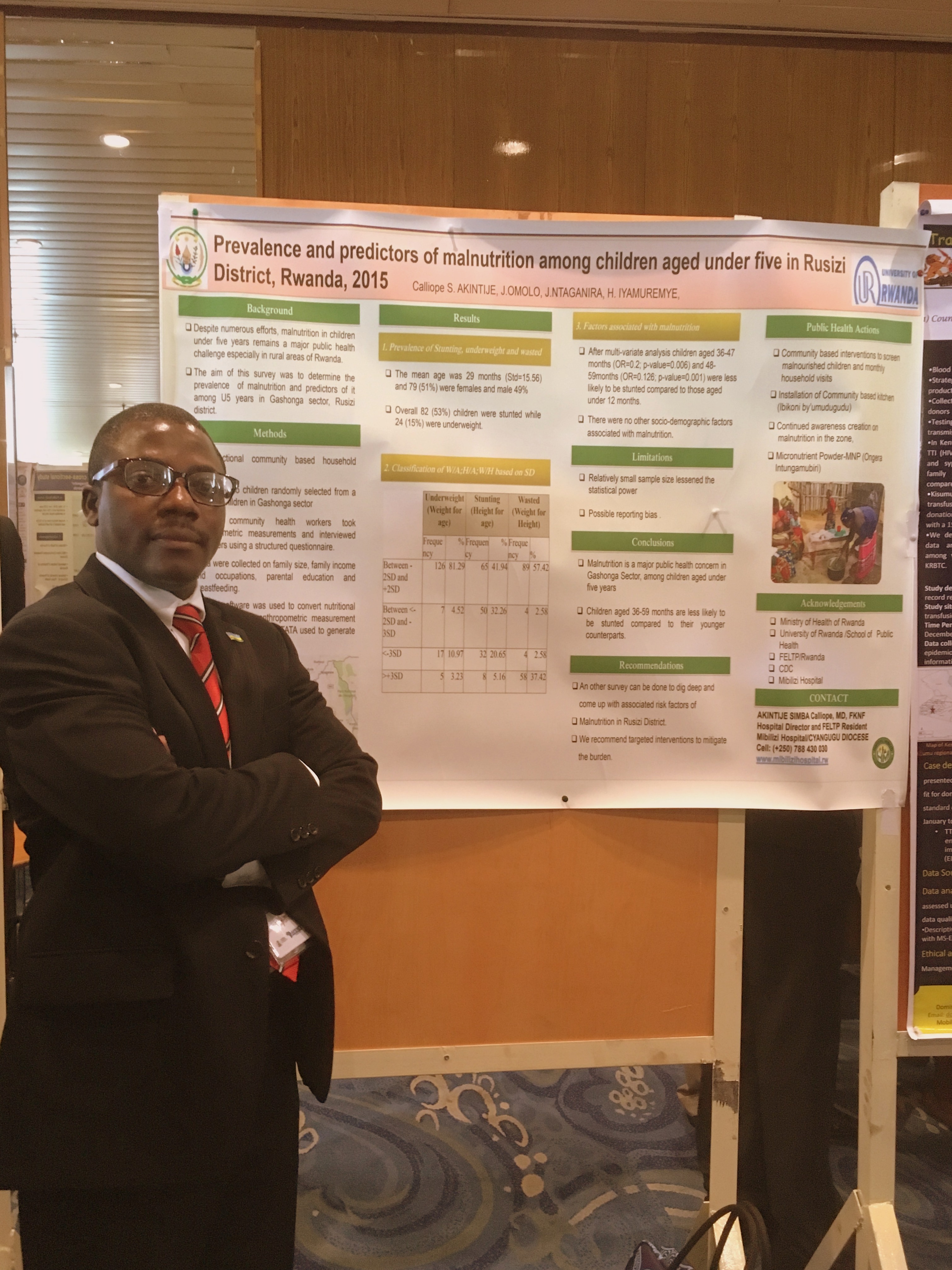 Presenting at an international conference Nigeria supported by CDC Atlanta Calliope Akintije Simba