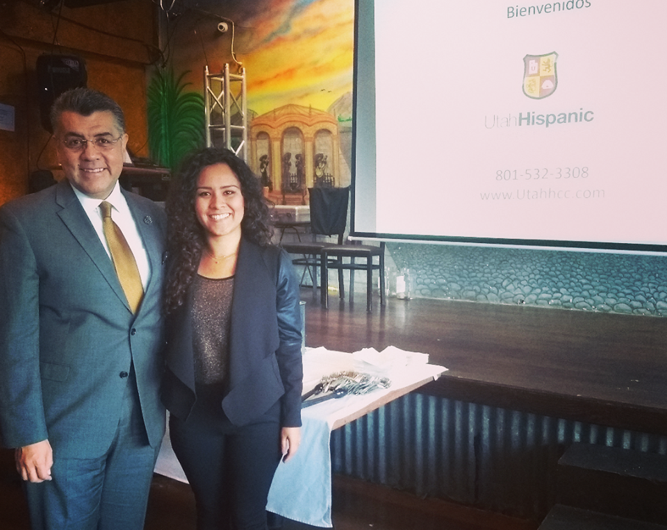 The president of the Hispanic chamber of commerce. Alex Guzman Utah Global Diplomacy International Visitor Leadership Program