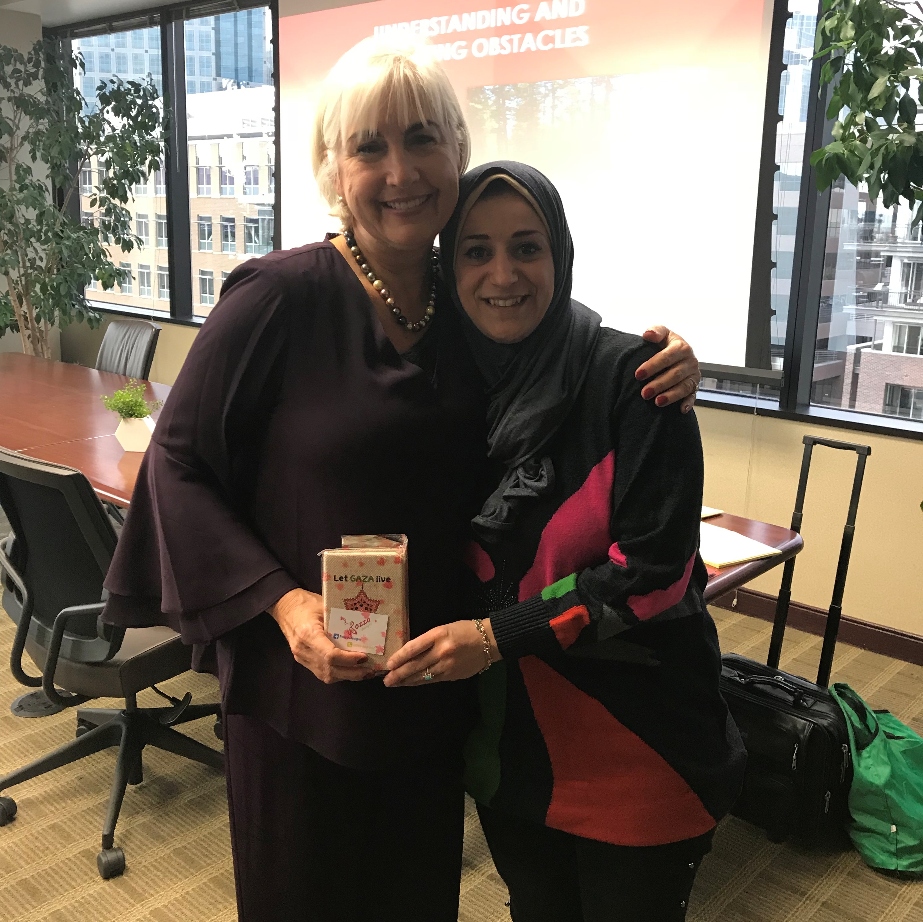Women and Entrepreneurship Feb 2018 With Pat Jones at Womens Leadership Institute Provided by Rozan Khazendar