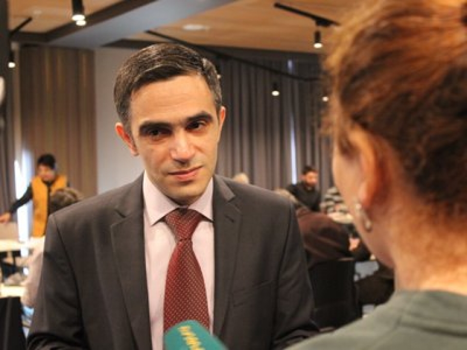 Ruben as Deputy Minister of Labor and Social Affairs in Armenia